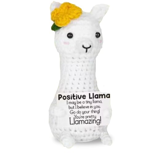 Handmade Crochet Alpaca - Emotional Support Gift for Any Occasion