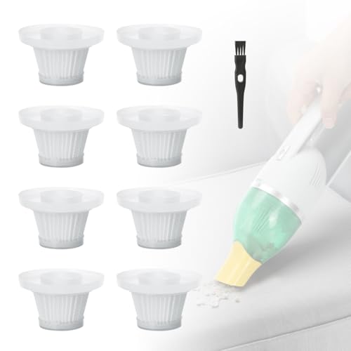 8 Pack HEPA Vacuum Filter Replacement for Duck Vac - Washable & Reusable