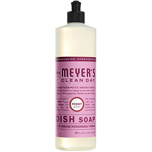 Mrs. Meyer's Liquid Dish Soap Variety Pack, 16 Fl Oz (Pack of 6)