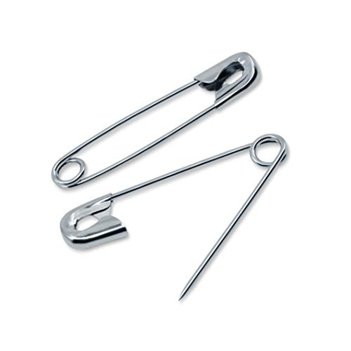 Dritz Safety Pins Size 1 (200 Count) - Nickel-Plated Steel