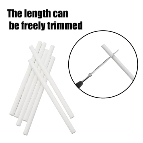 PINE & LINEN 20 Pcs Humidifier Filter Cotton Refill Sticks 5.91 Inch
