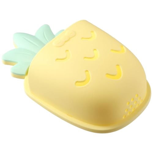 Pineapple Wall-Mounted Toothbrush Holder and Bathroom Organizer