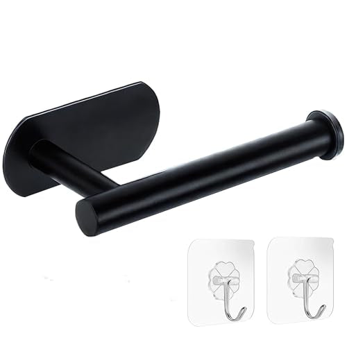 Self-Adhesive SUS304 Stainless Steel Toilet Paper Holder - Easy Install