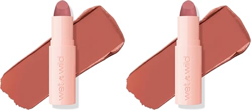 wet n wild Mega Last Rich Satin Lipstick 2-Pack - Hush Lil' Beige