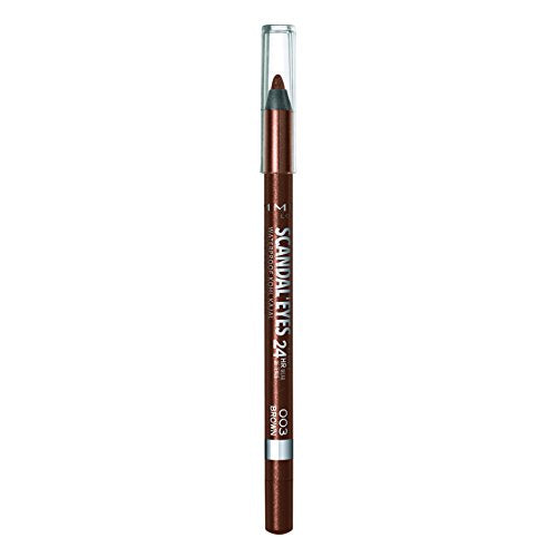 Rimmel Scandaleyes Waterproof Gel Pencil Eyeliner, Brown 0.04oz