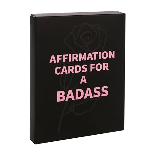 Badass Affirmation Cards - 53 Motivational Quotes for Women