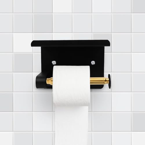 Adjustable Stainless Steel Toilet Paper Holder Roller, Gold Replacement Rod
