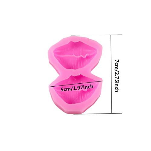Lip Fondant Mold Silicone Candy & Cake Decoration Molds - Valentine's Day & Party