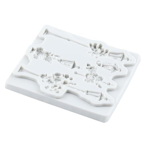 Lingzhi Street Lamp Silicone Mold for Cake Decoration