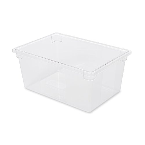 Rubbermaid Commercial 16.5 Gallon Polycarbonate Food Storage Tote, Clear