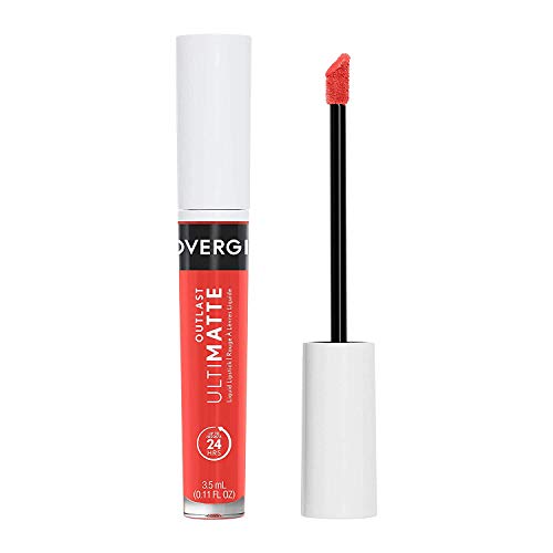 Covergirl Outlast Ultimatte Liquid Lipstick, Bella Bellini, 0.12 Fl Oz