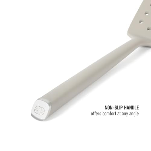 Calphalon Silicone Slotted Turner - Heat-Resistant, Nonstick Safe Spatula