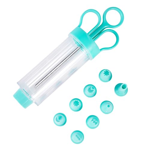 YAMHOHO Green 9-Piece Cupcake Injector & Decorating Set - Filling & Frosting Tools