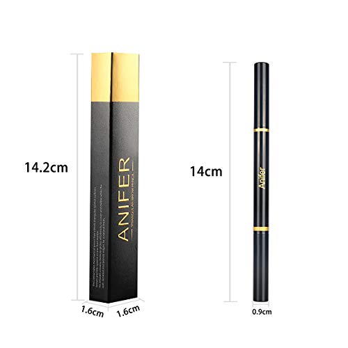 Anifer Waterproof Eyebrow Pencil Brown Coffee #3 Long Lasting