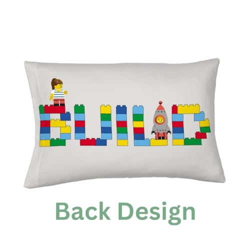 Franco LEGO Reversible Pillowcase, Super Soft Microfiber, 20 in x 30 in