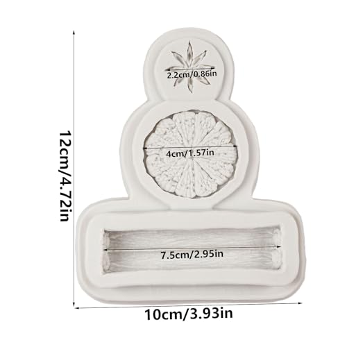 Winter Spices Silicone Mold Set for Cake Decorating and Crafts