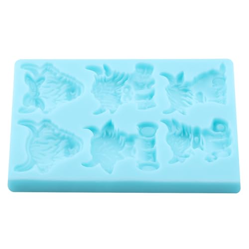 Highland Cow Silicone Fondant Mold for Cake Decorating