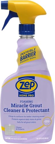 Zep Miracle Grout Cleaner & Multi-Purpose Bathroom Cleaner Bundle - 32 Fl Oz