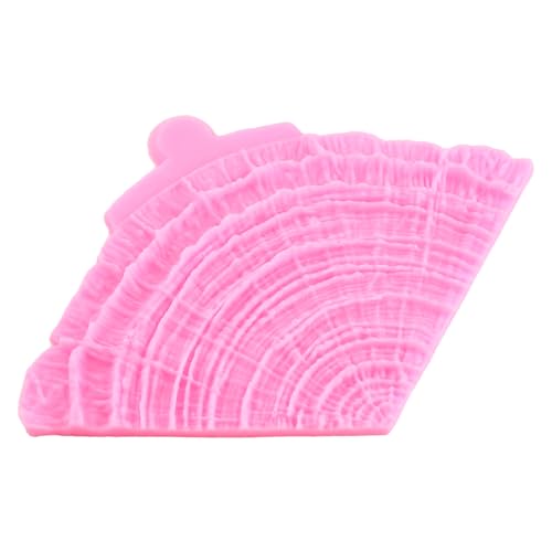 YIHUOMOLDS Tree Stump & Bark Silicone Fondant Mold for Cake Decorating