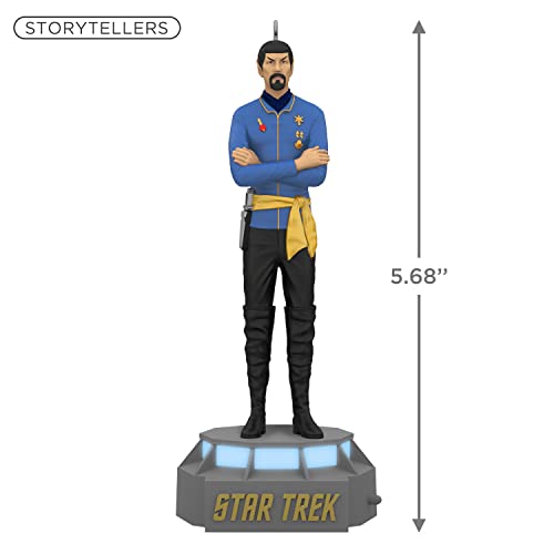 Star Trek Mirror Spock Storyteller Christmas Ornament - Light & Sound