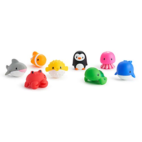 Munchkin Ocean Sea Animal Squirt Bath Toys - 8 Pack