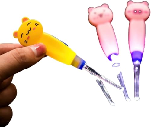 LED Light Earwax Removal Tool and Earpick for Adults