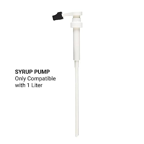 Monin Syrup Pump for 1L Bottles | Mess-Free Dispensing & Tip Cover