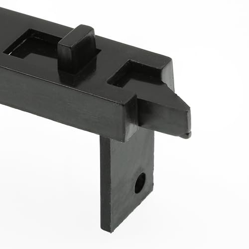 Prime-Line F 2628 Vinyl Spring-Loaded Tilt Latch Pair - Matte Black, 1 Count