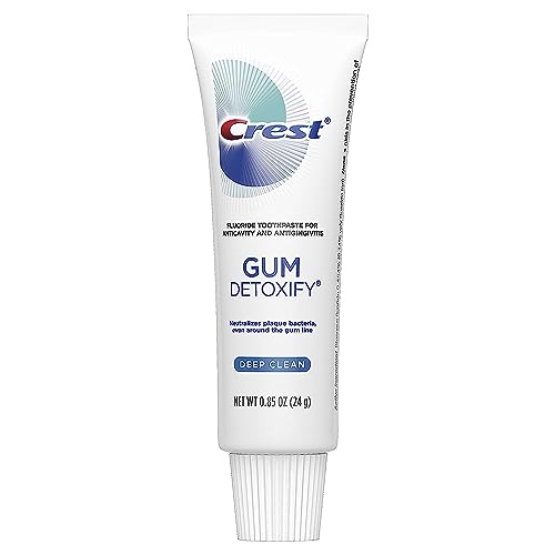Crest Gum Detoxify Deep Clean Toothpaste - 0.85 Oz Travel Size