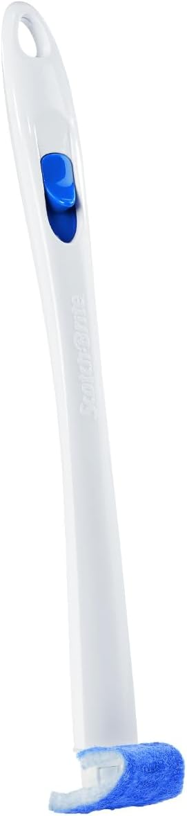 Scotch-Brite Toilet Scrubber Refills - Effectively Removes Rust & Hard Water Stains | 10 Disposable Blue Refills