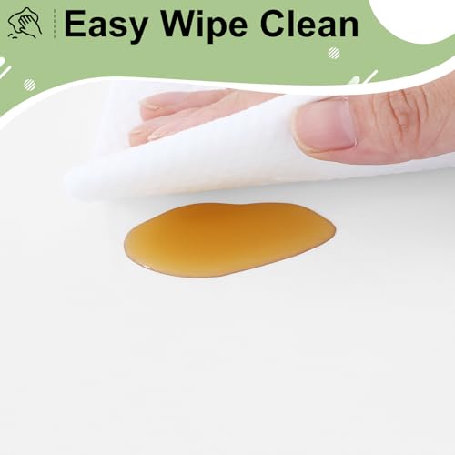 Misaya 3-Pack Disposable Tablecloths, 54x108 Inch Waterproof Gold Dot Cover