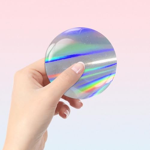 200 Pcs 70mm Button Maker Films for DIY Badge Making