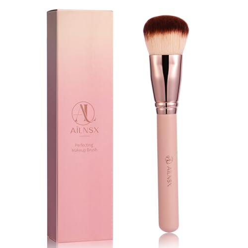 AILNSX Large Foundation Brush - Soft Dense Makeup Brush for Liquid, Cream & Powder