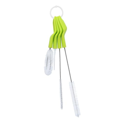 Full Circle All-in-One Bottle Cleaning Multitool - Green, 4-Piece Set