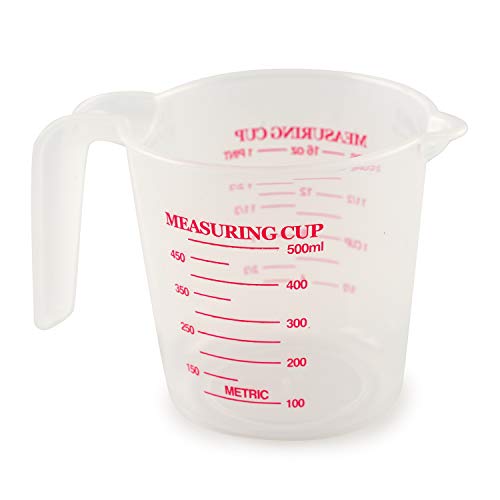 Norpro Multicolored Plastic Measuring Cup - 4" x 6.5"