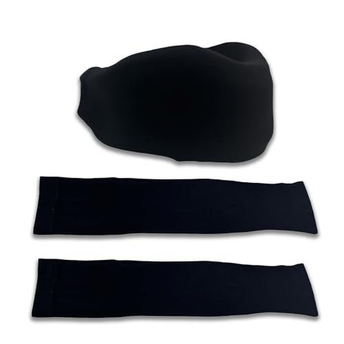 Aogigigio Neck Brace Cover 2-Pack - Breathable Cervical Collar Sleeve for Men & Women