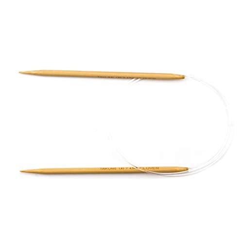 Clover Takumi Bamboo Circular Knitting Needles - 36-Inch, Size 7