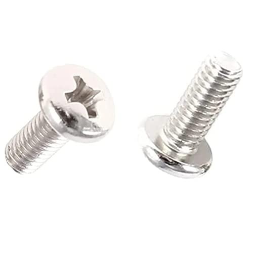 55-Piece M4 x 12mm VESA Monitor Mounting Screw Kit for TV and Displays