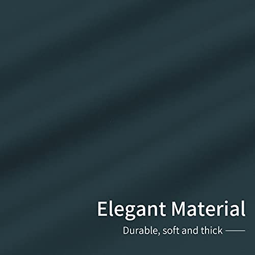 Easy-Going Thermal Blackout Curtains - 42x84 Inch Bluestone, 2-Panel Set