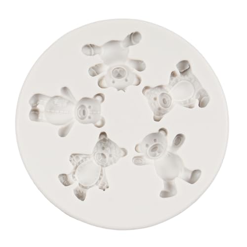 Bear Silicone Fondant Molds for Cake & Candy Decoration