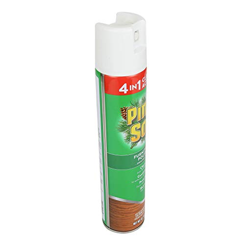 Pine-Sol 4-in-1 Furniture Polish Spray, Original Pine Scent, 12.7 Fl Oz - Pack of 1