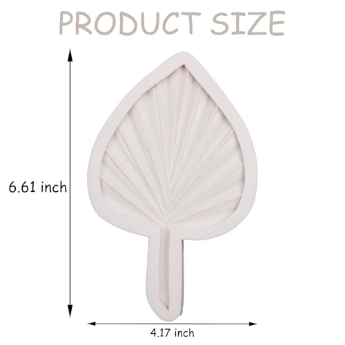 Large Palm Leaf Silicone Molds for Chocolate and Fondant