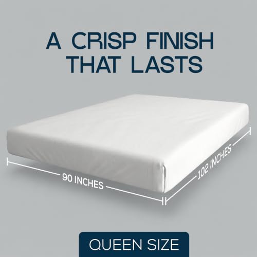 Utopia Bedding Queen Flat Sheets - 24-Pack White Microfiber Hotel Top Sheets