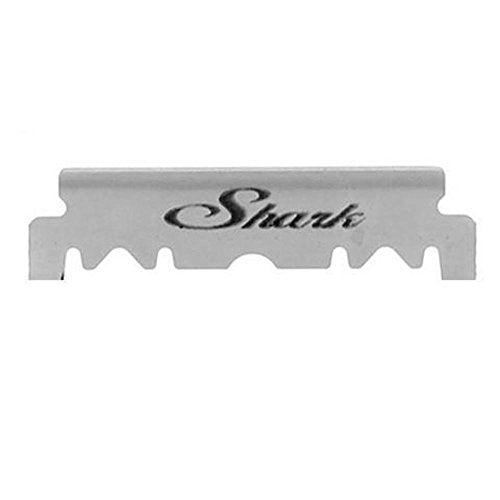 Shark Super Stainless Straight Edge Barber Razor Blades - 100 Pack