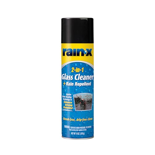 Rain-X 2-in-1 Glass Cleaner & Rain Repellent - 18 oz