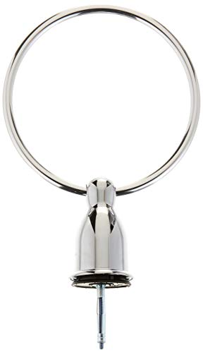 Moen Mason Towel Ring, Chrome Wall-Mounted Bathroom Hand Towel Holder