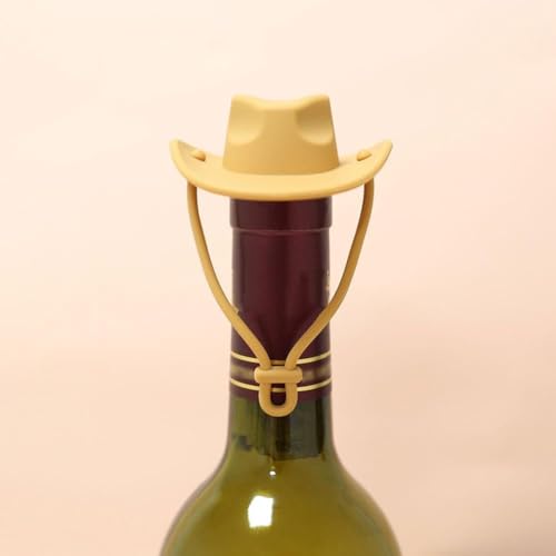 Cowboy Silicone Wine Stopper - Reusable Leak-Proof Bottle Cap