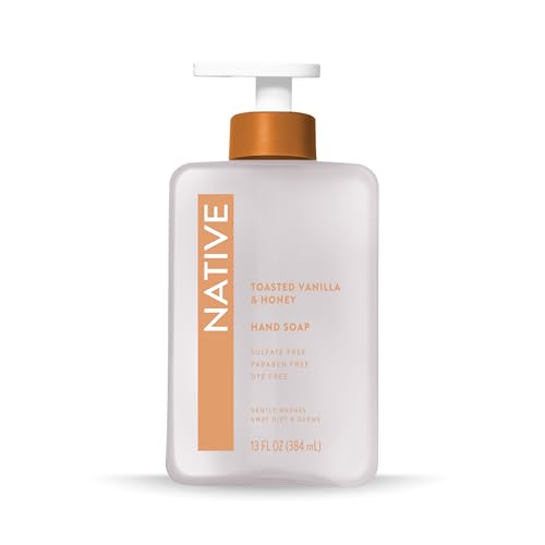 Native Liquid Hand Soap Toasted Vanilla & Honey 13 oz Non-Drying
