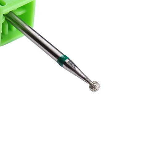 3PCS Diamond Cuticle Nail Drill Bits Rotary Burrs Set