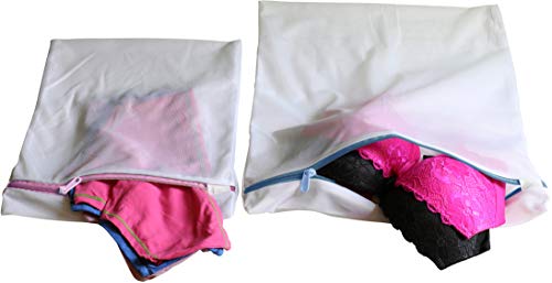 Simple Houseware Laundry Mesh Wash Bags 1X-XL, 2L, 2M - 5 Pack